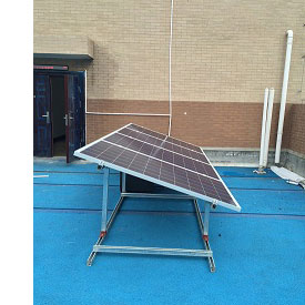學校屋頂2KW太陽能光伏發電系統