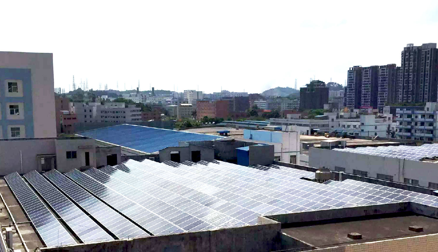 東莞聲耀2.4MW分布式光伏發電項目