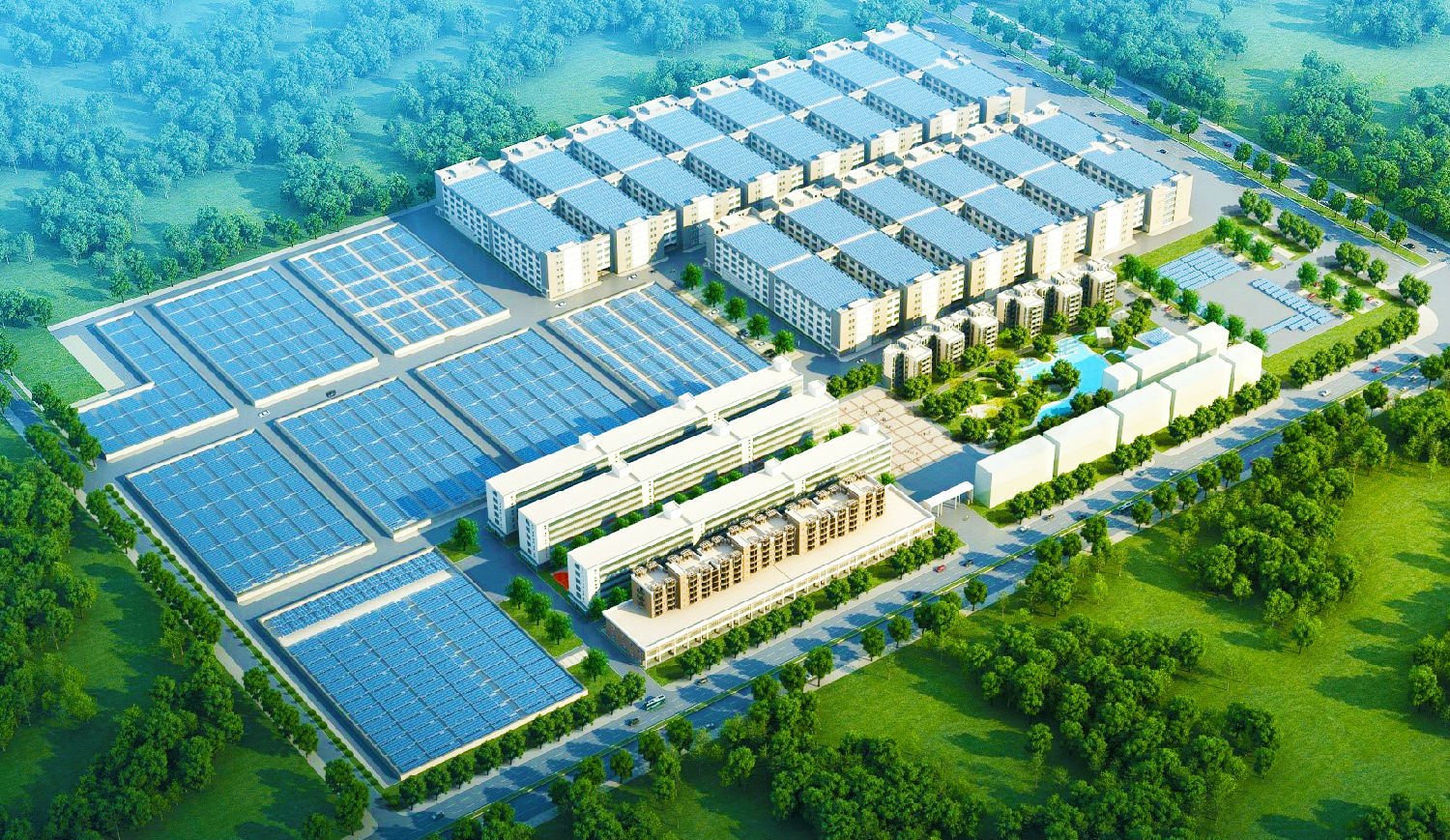 廣東惠州敏華工業城12MW大型分布式光伏發電項目
