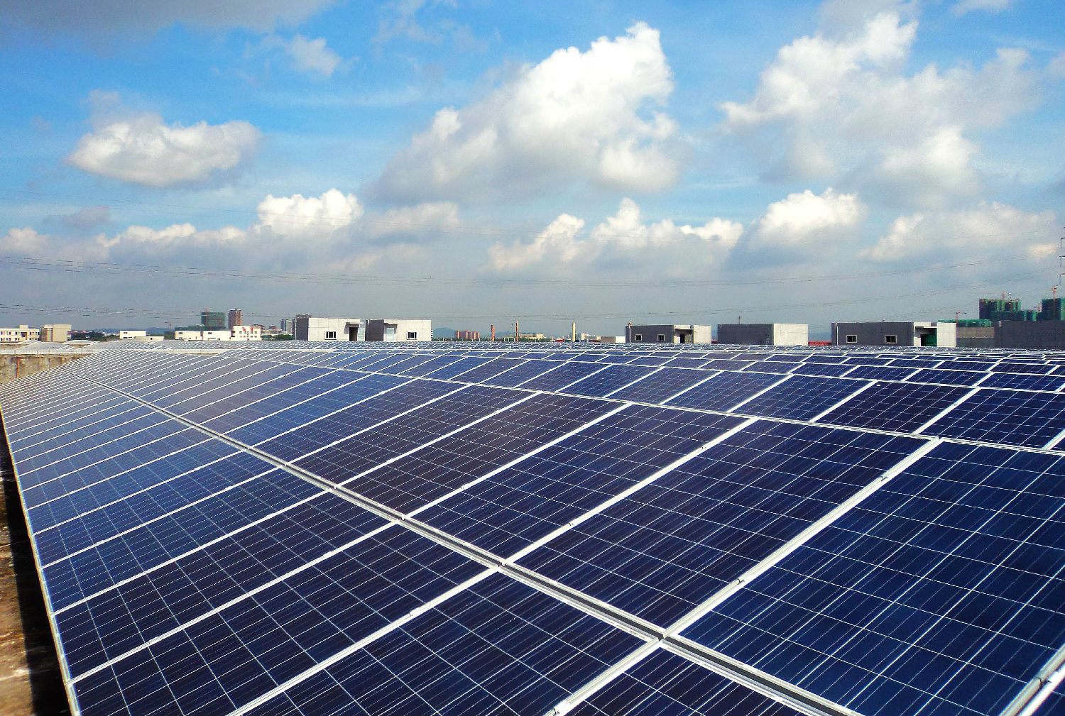 廣東惠州敏華工業城12MW大型分布式光伏發電項目